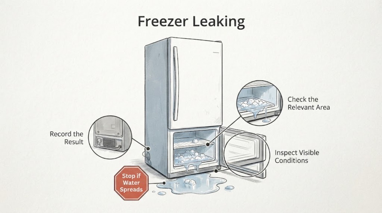 Freezer Leaking