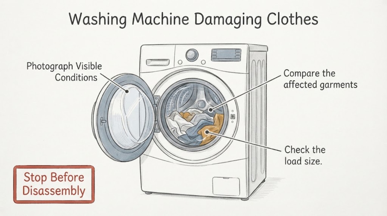 Washing Machine Damaging Clothes