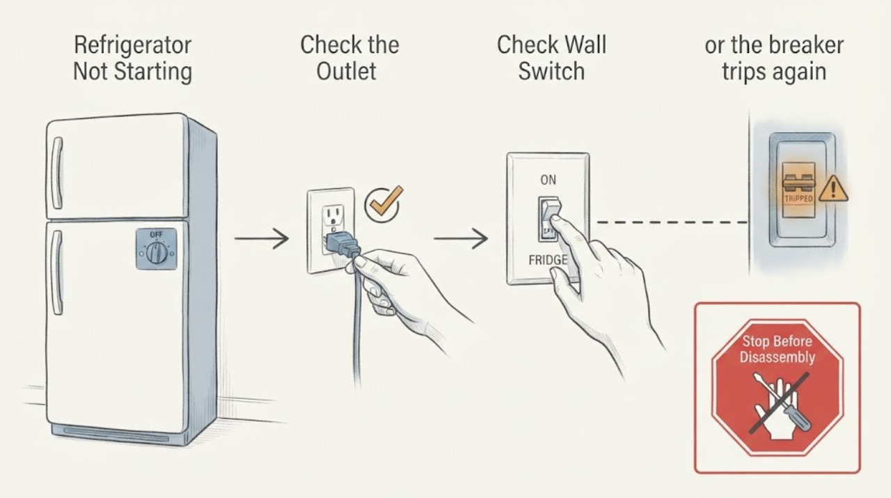 Refrigerator Not Starting