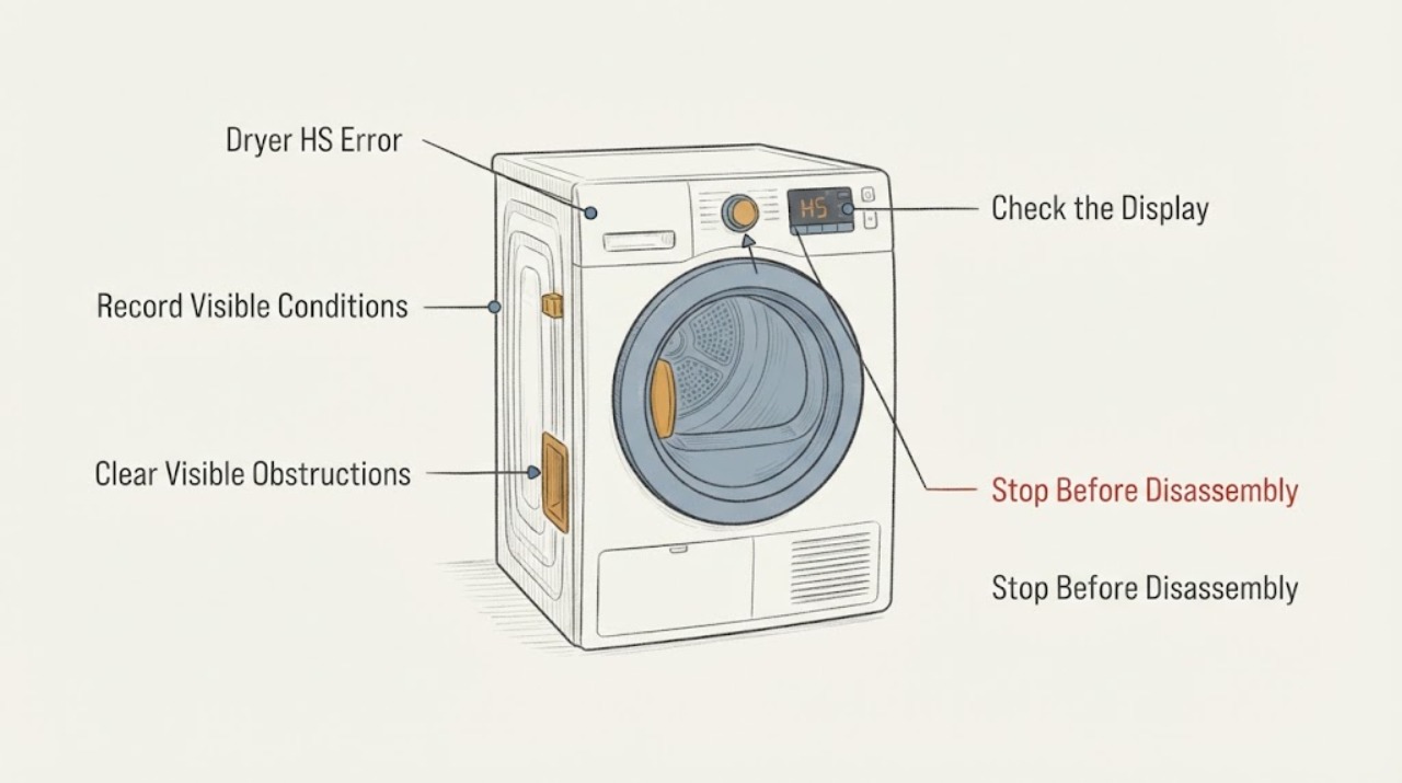 Dryer HS Error