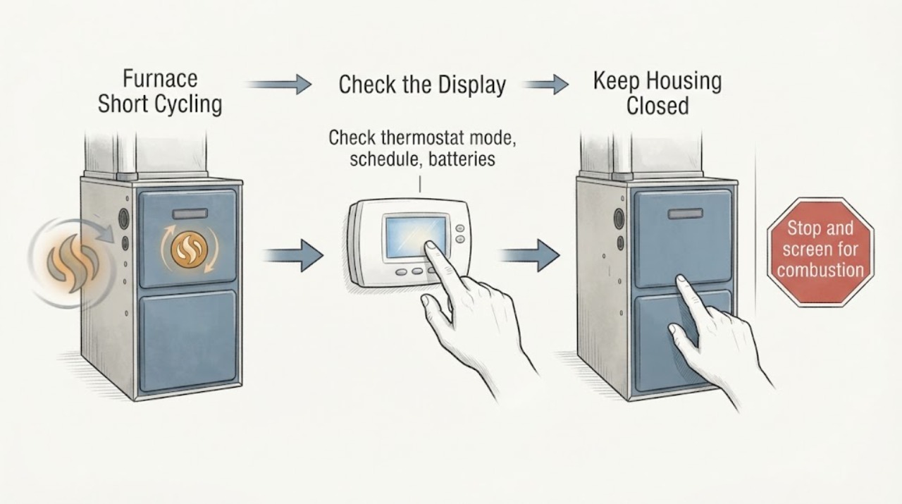 Furnace Short Cycling