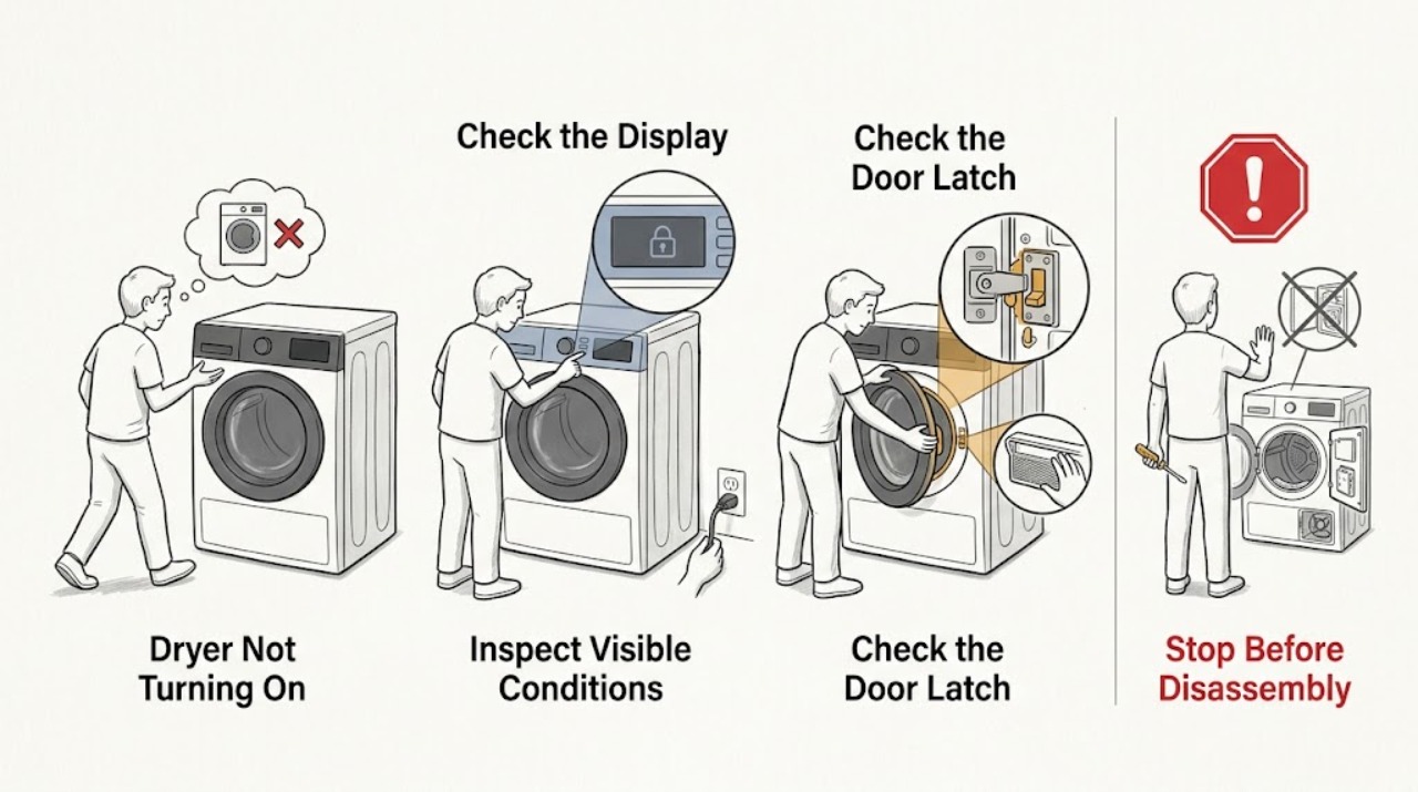 Dryer Not Turning On