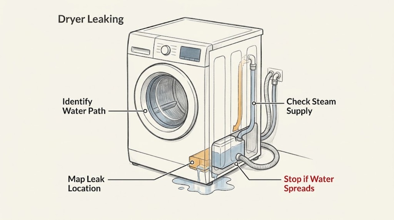 Dryer Leaking