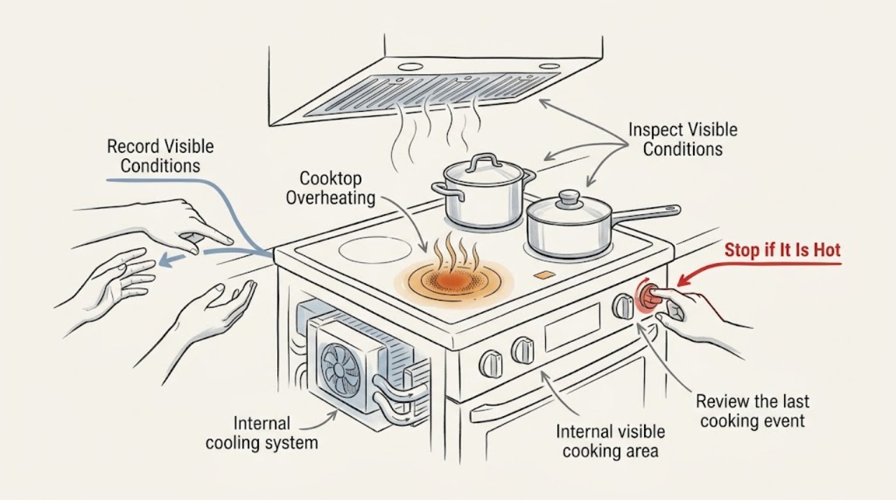 Cooktop Overheating