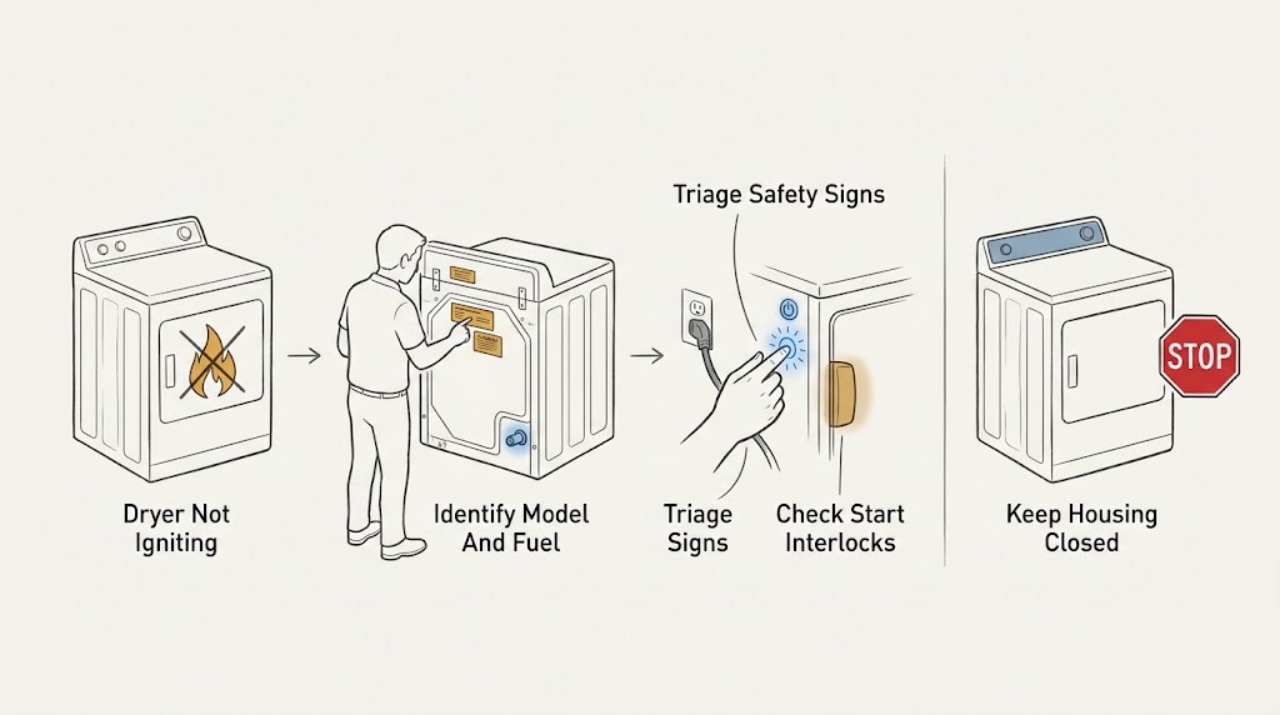 Dryer Not Igniting