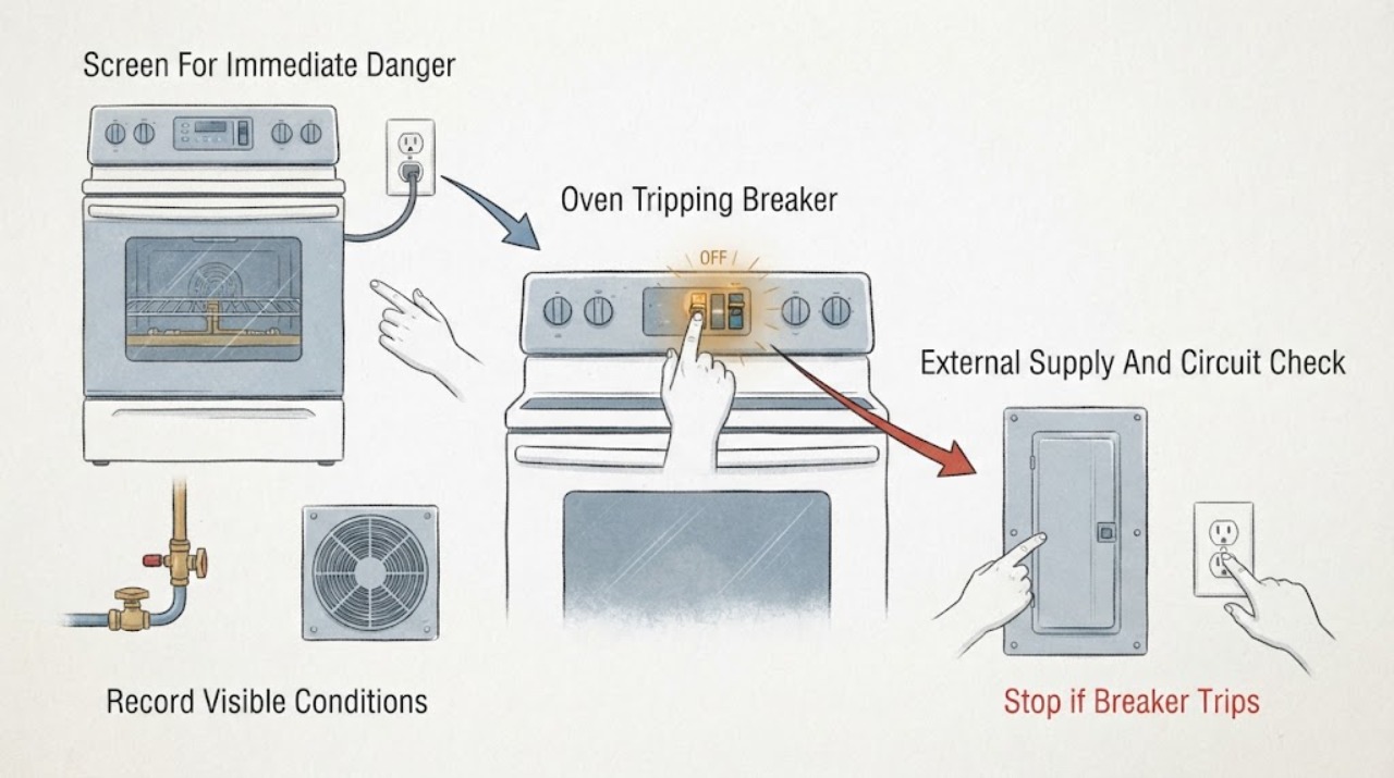 Oven Tripping Breaker