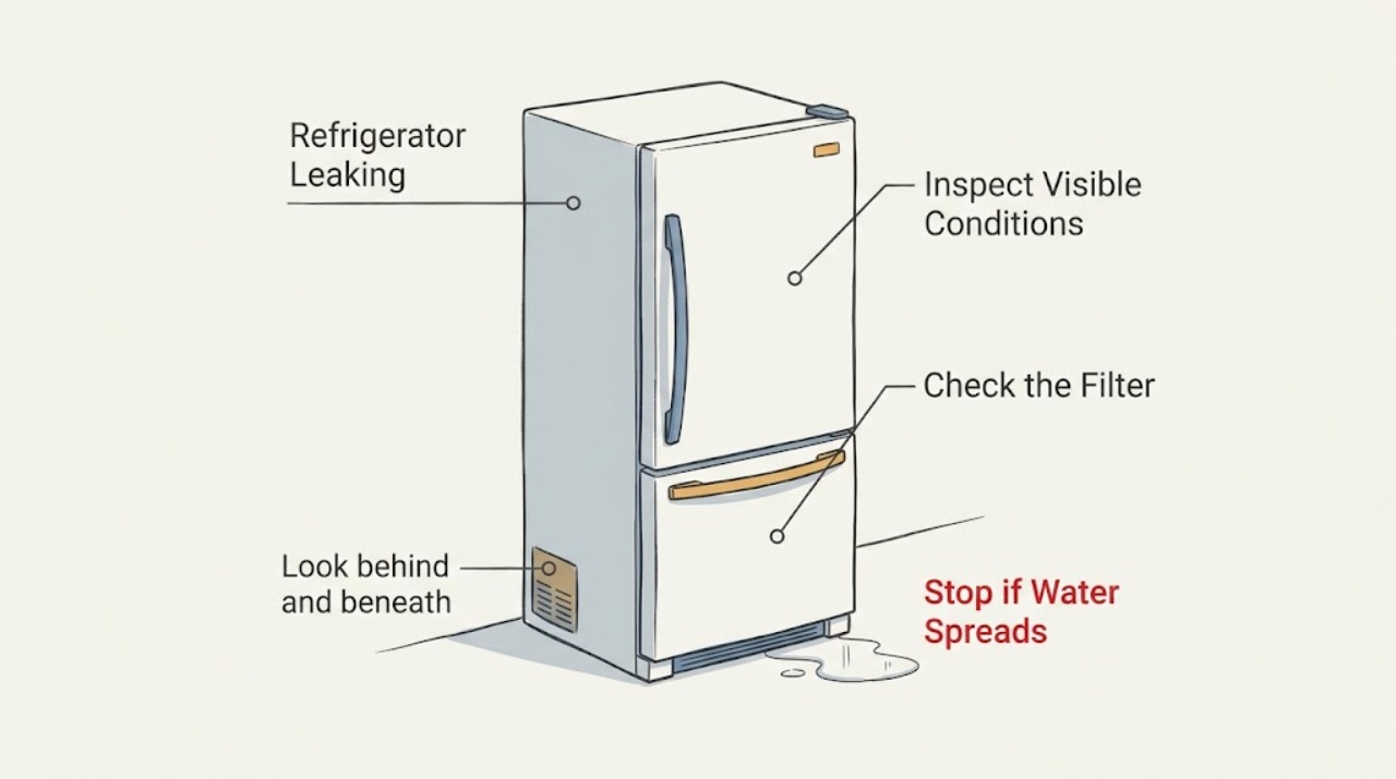 Refrigerator Leaking