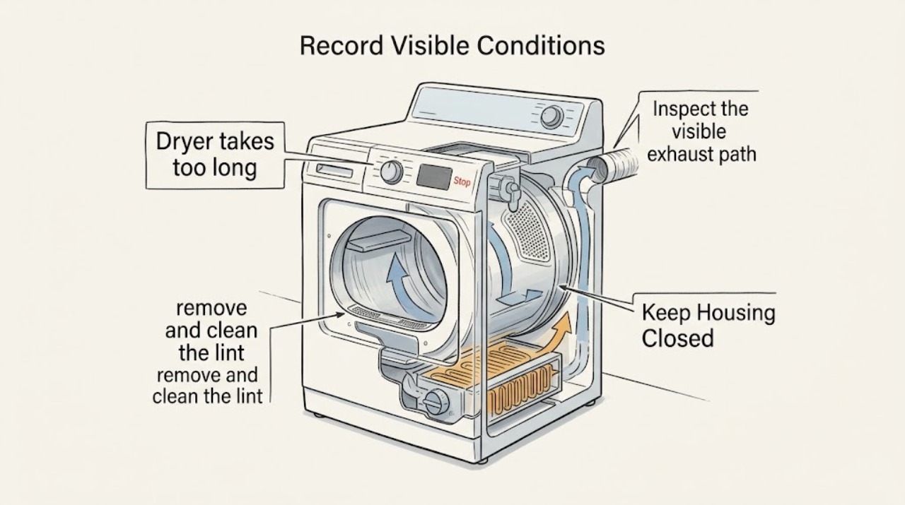 Dryer takes too long