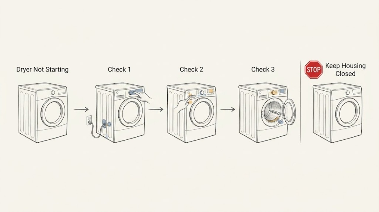 Dryer Not Starting