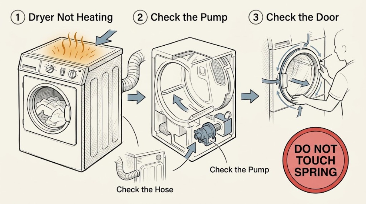 Dryer Not Heating