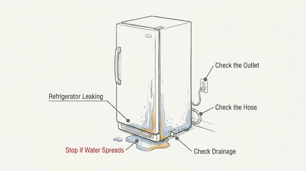 Refrigerator Leaking