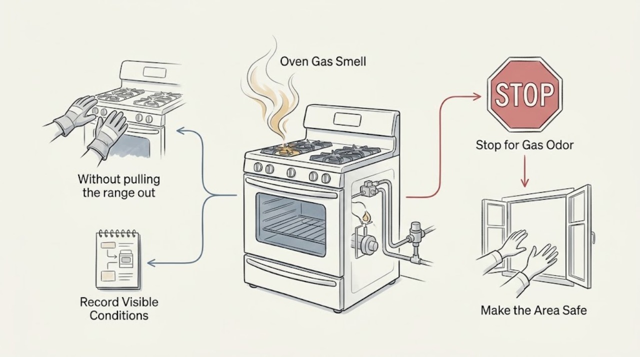 Oven Gas Smell