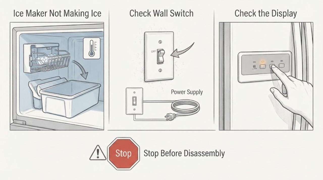 Ice Maker Not Making Ice