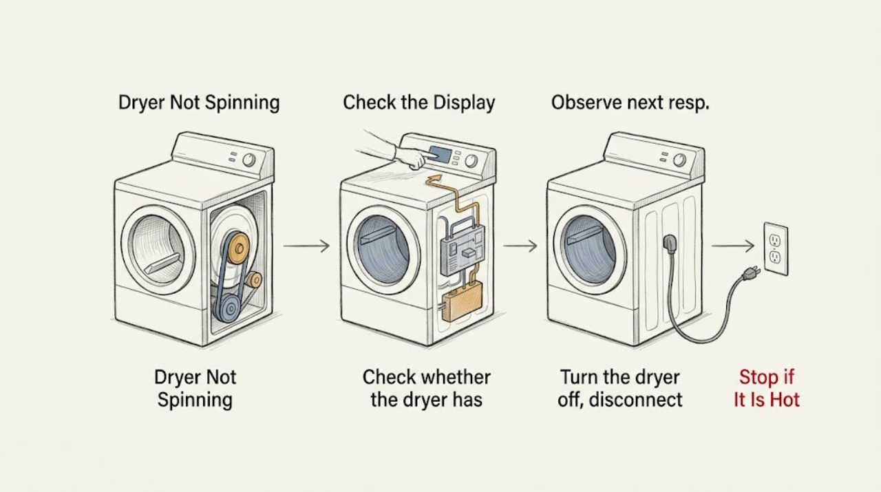 Dryer Not Spinning