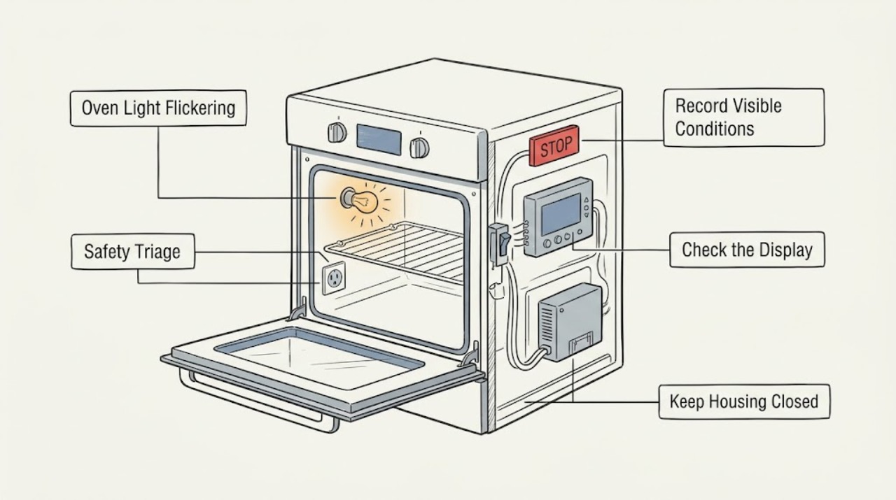 Oven Light Flickering