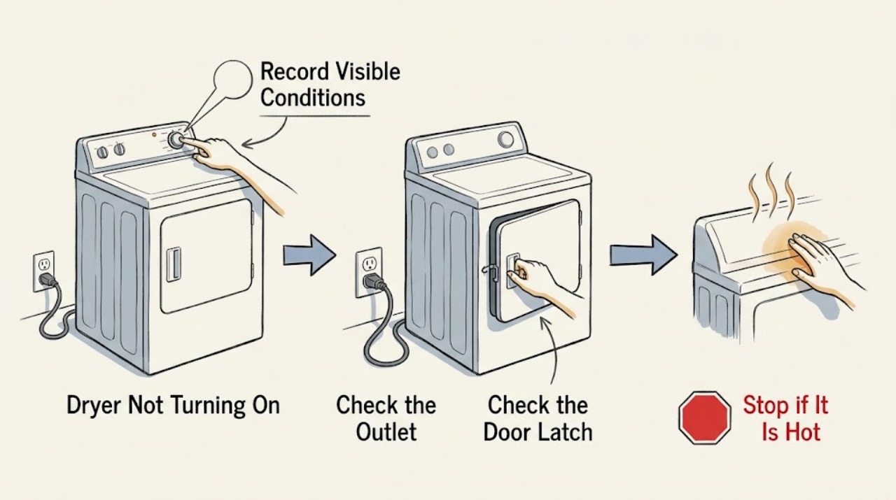 Dryer Not Turning On