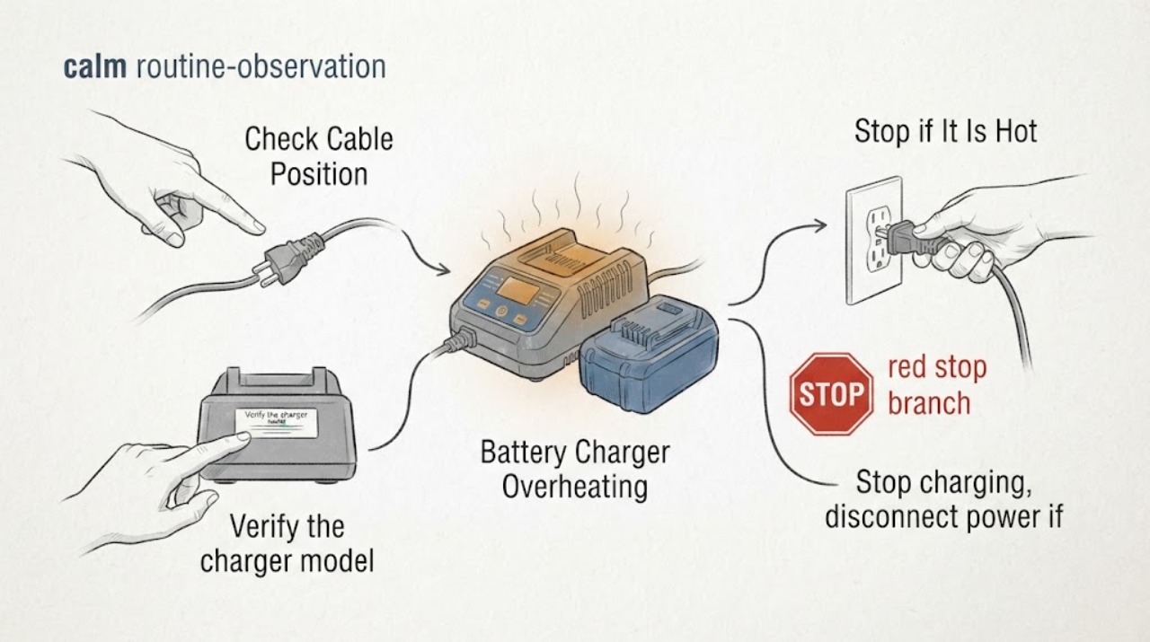 Battery Charger Overheating