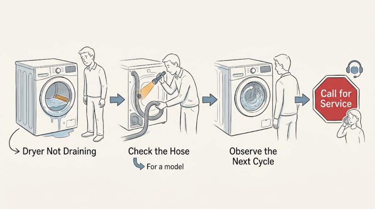 Dryer Not Draining