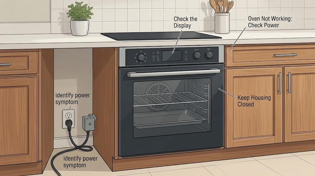 Oven Not Working: Check Power