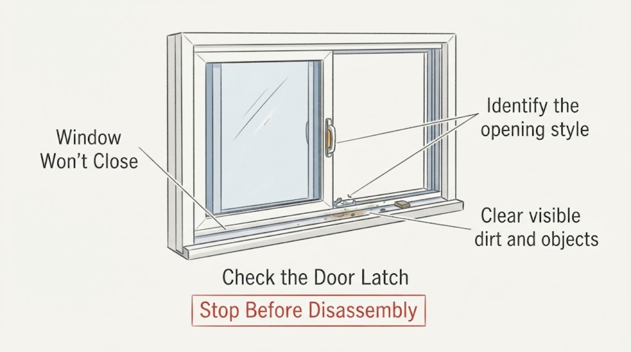 Window Won't Close