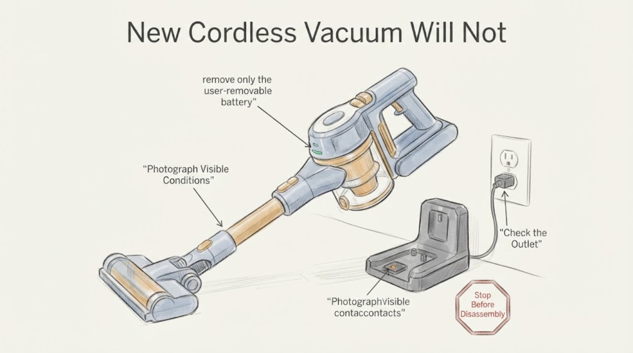 New Cordless Vacuum Will Not