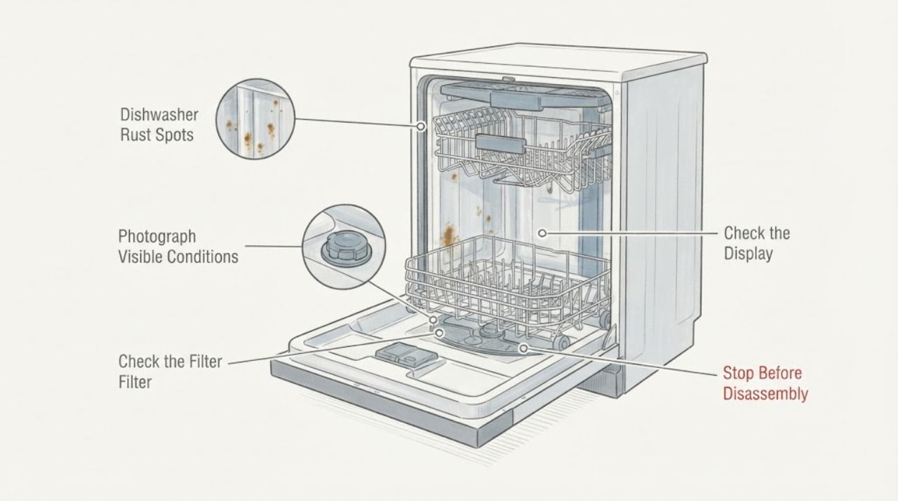 Dishwasher Rust Spots
