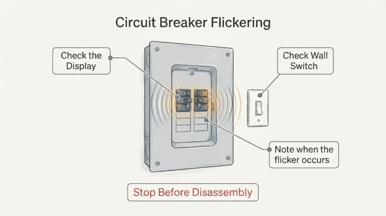 Circuit Breaker Flickering