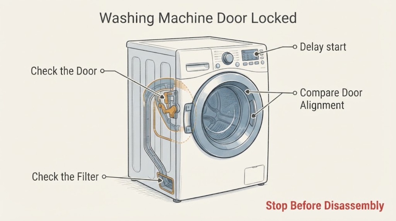Washing Machine Door Locked