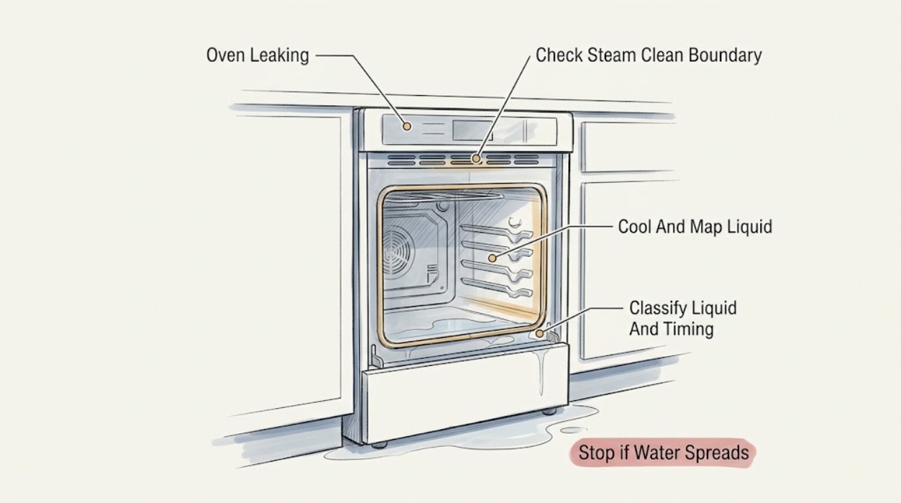 Oven Leaking