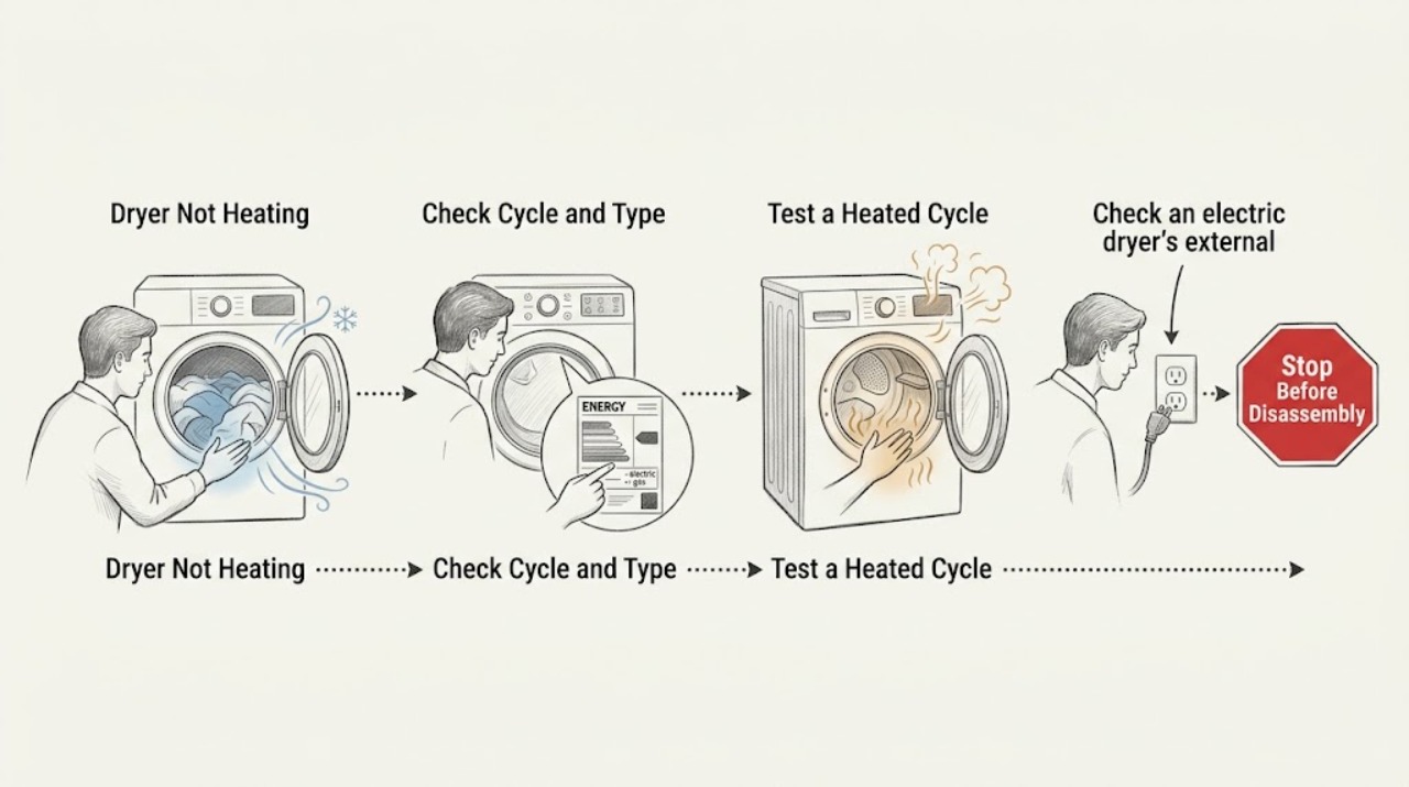 Dryer Not Heating