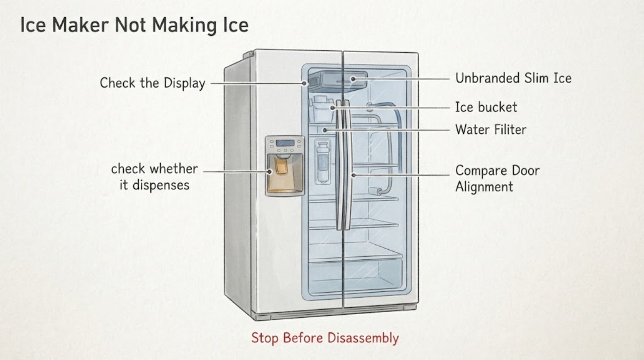 Ice Maker Not Making Ice