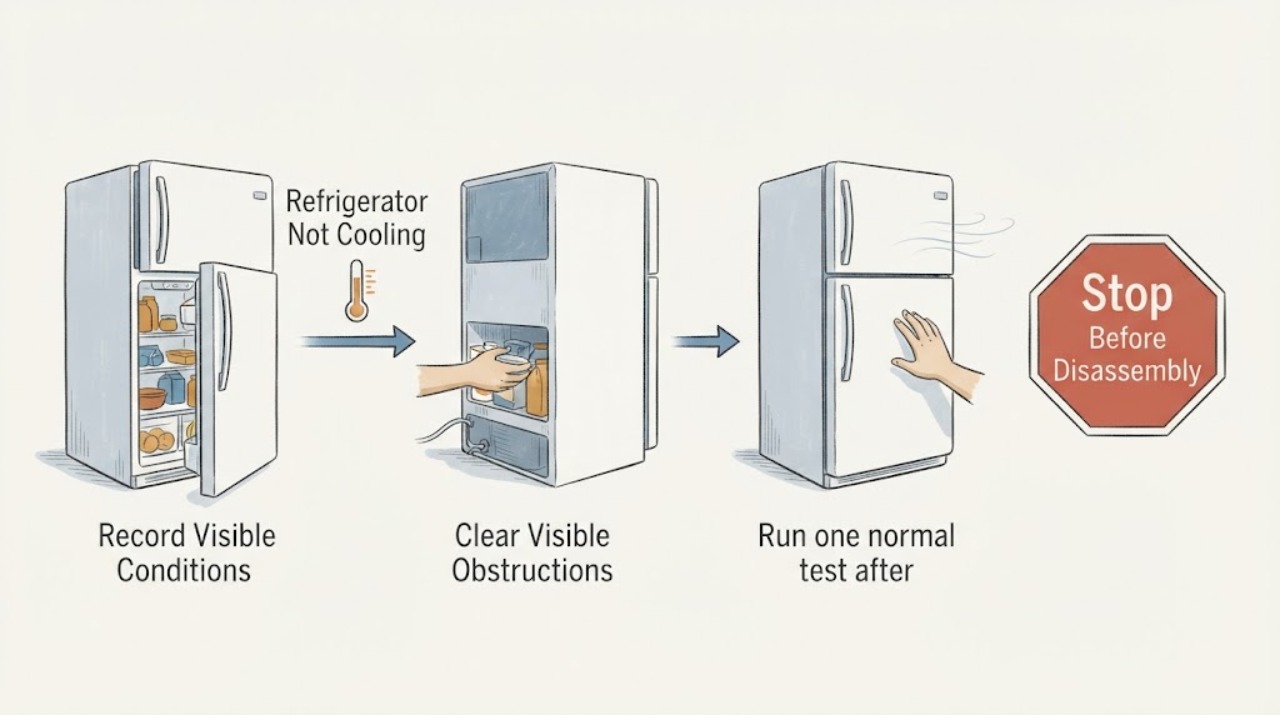 Refrigerator Not Cooling