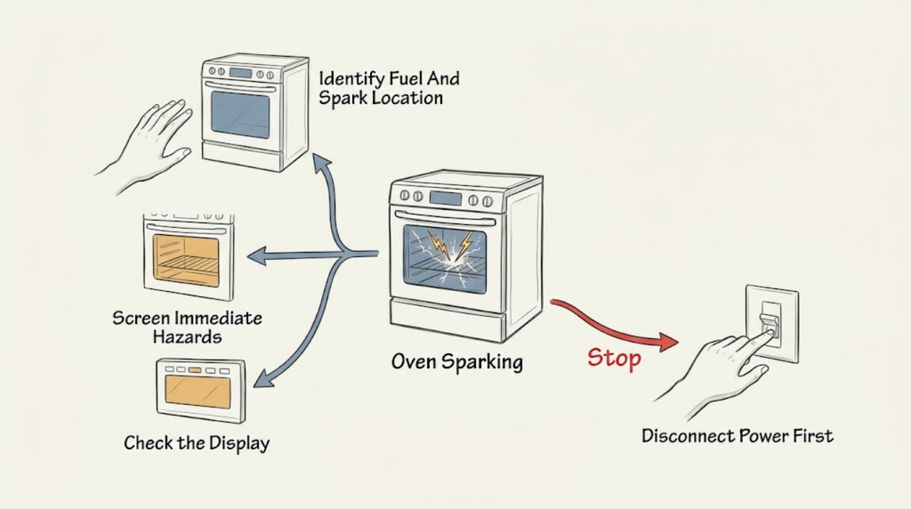Oven Sparking