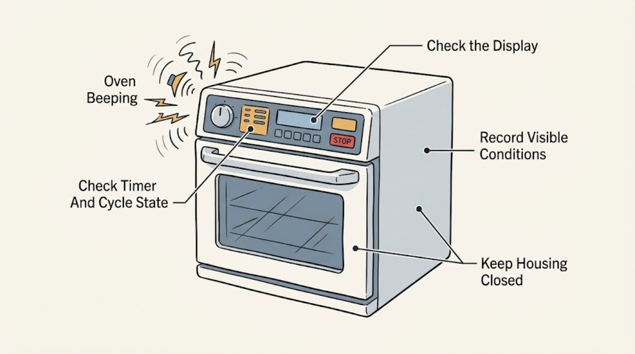 Oven Beeping