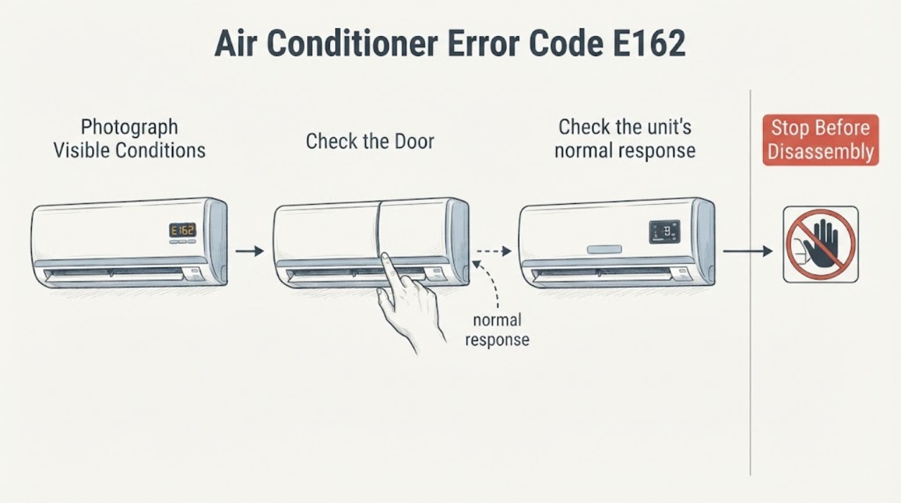 Air Conditioner Error Code E162