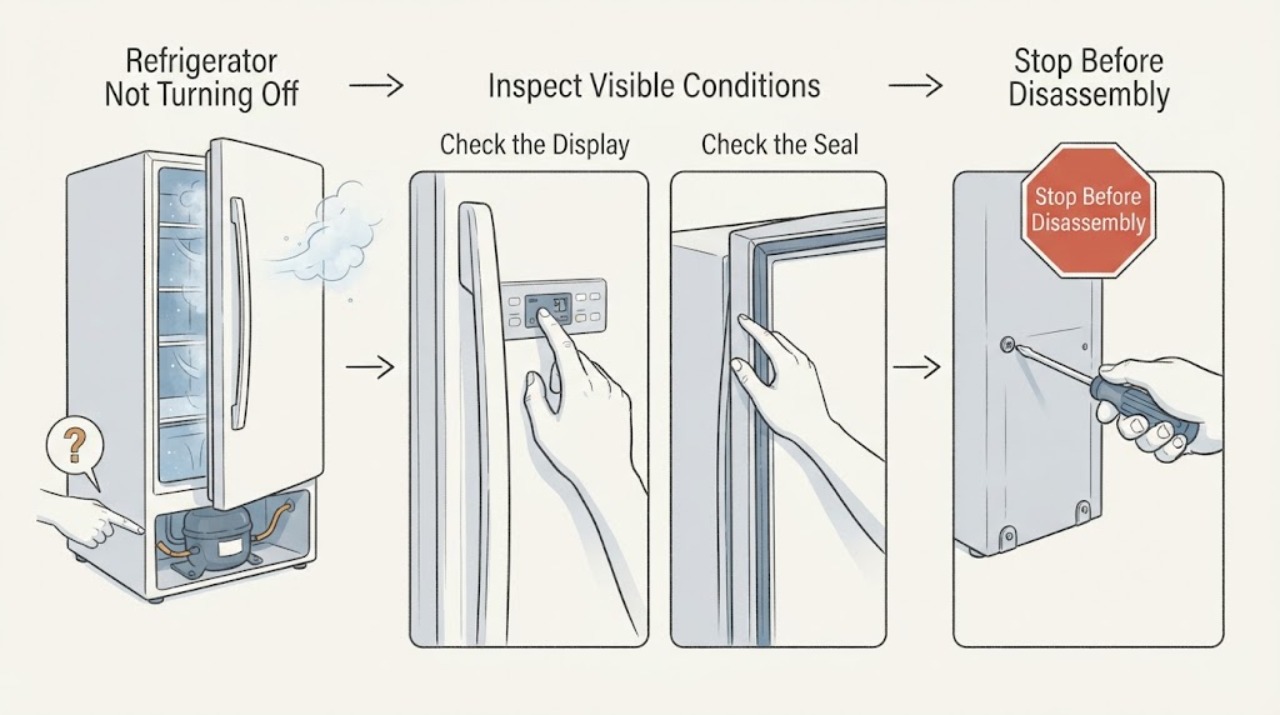 Refrigerator Not Turning Off