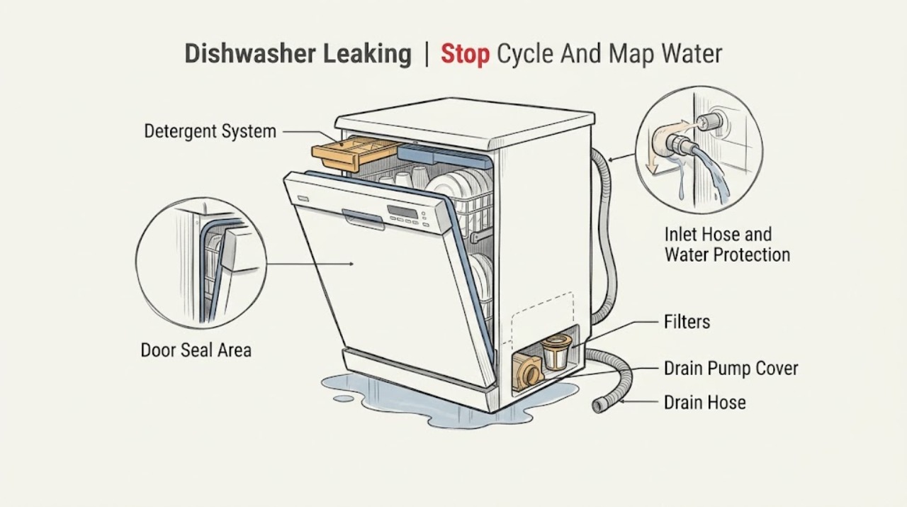 Dishwasher Leaking