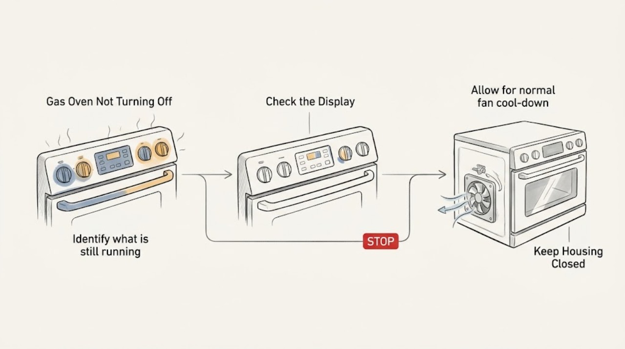 Gas Oven Not Turning Off