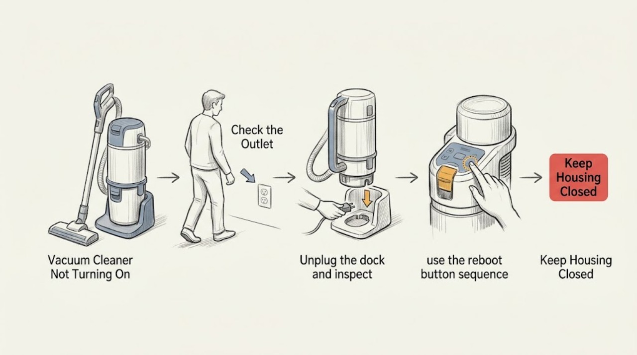 Vacuum Cleaner Not Turning On