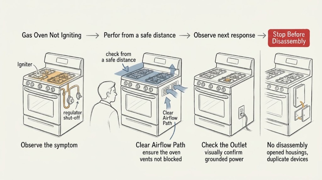 Gas Oven Not Igniting