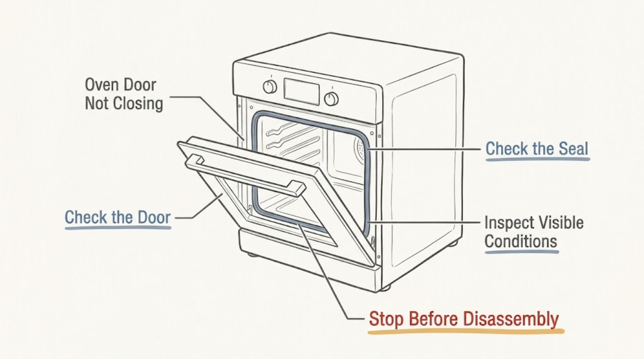Oven Door Not Closing