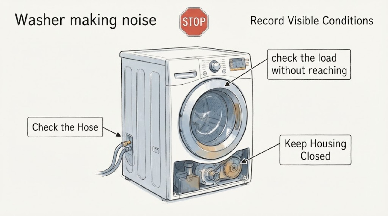 Washer making noise
