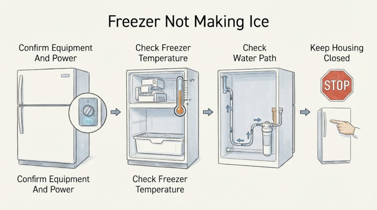 Freezer Not Making Ice