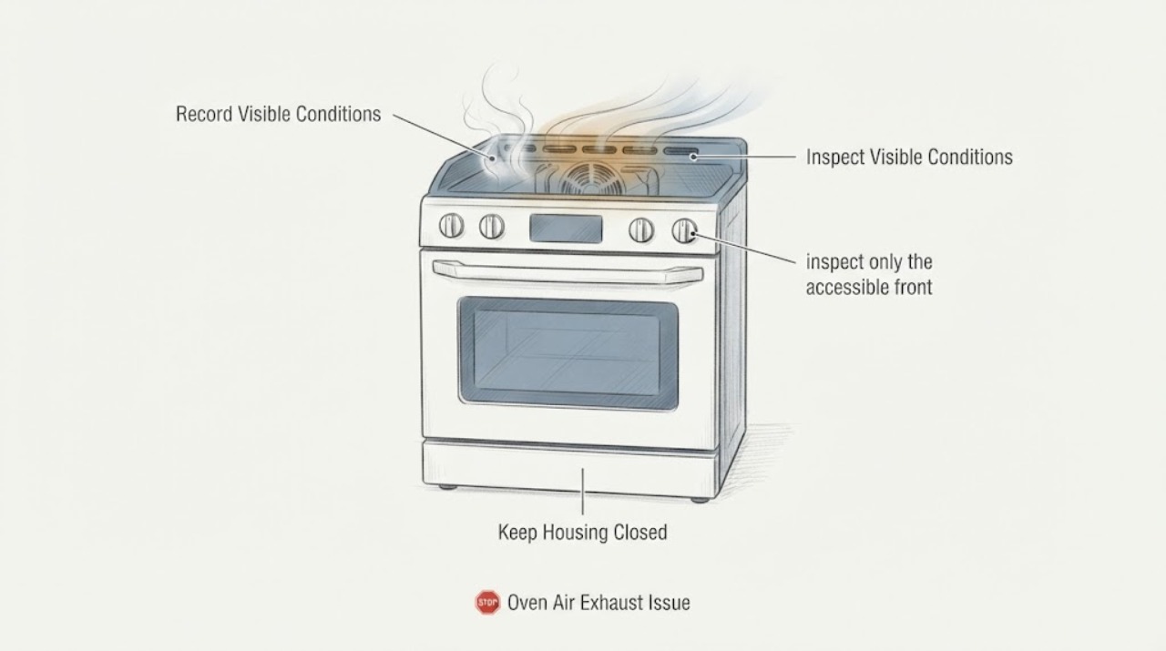 Oven Air Exhaust Issue