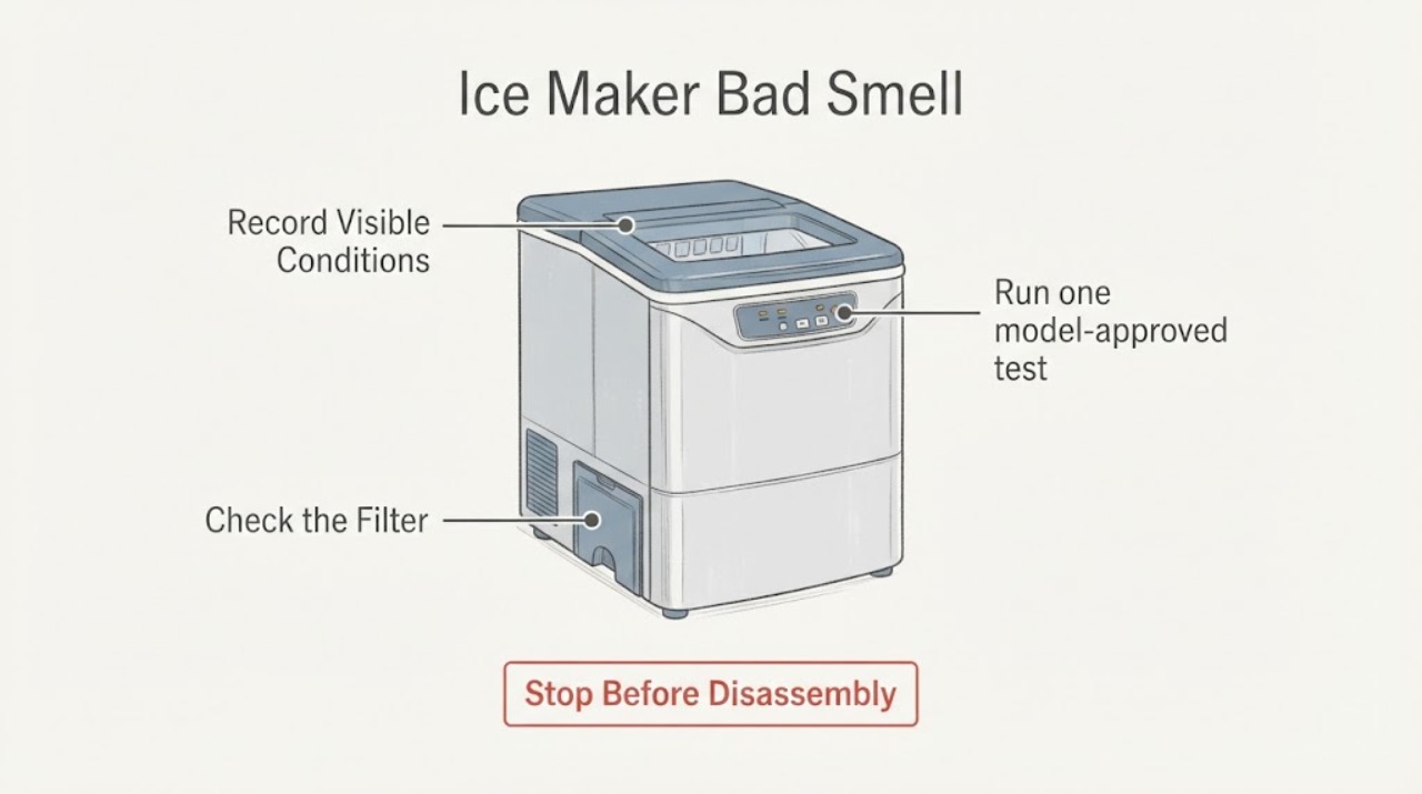 Ice Maker Bad Smell
