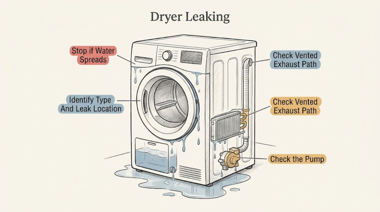 Dryer Leaking