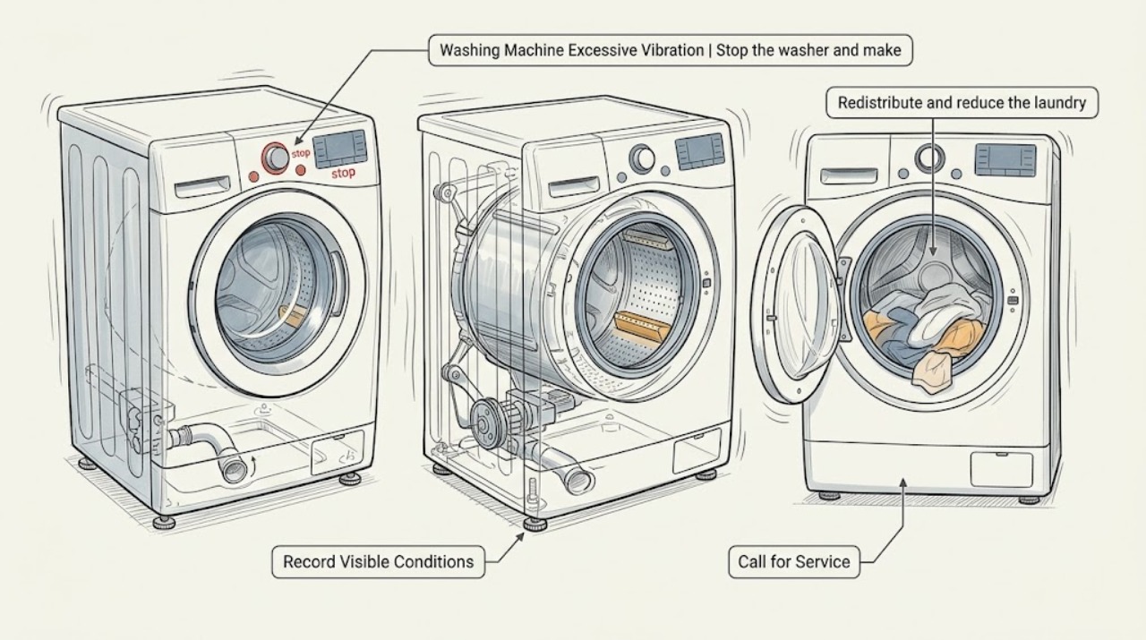 Washing Machine Excessive Vibration