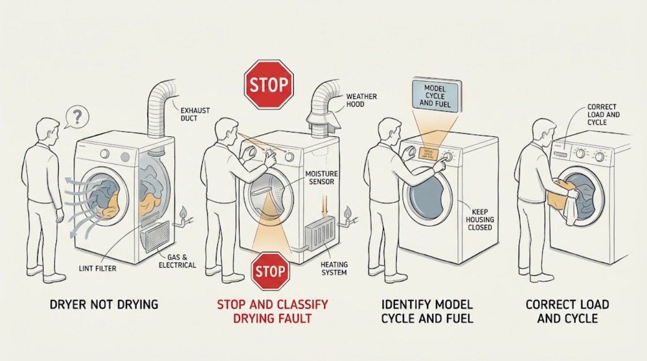 Dryer Not Drying