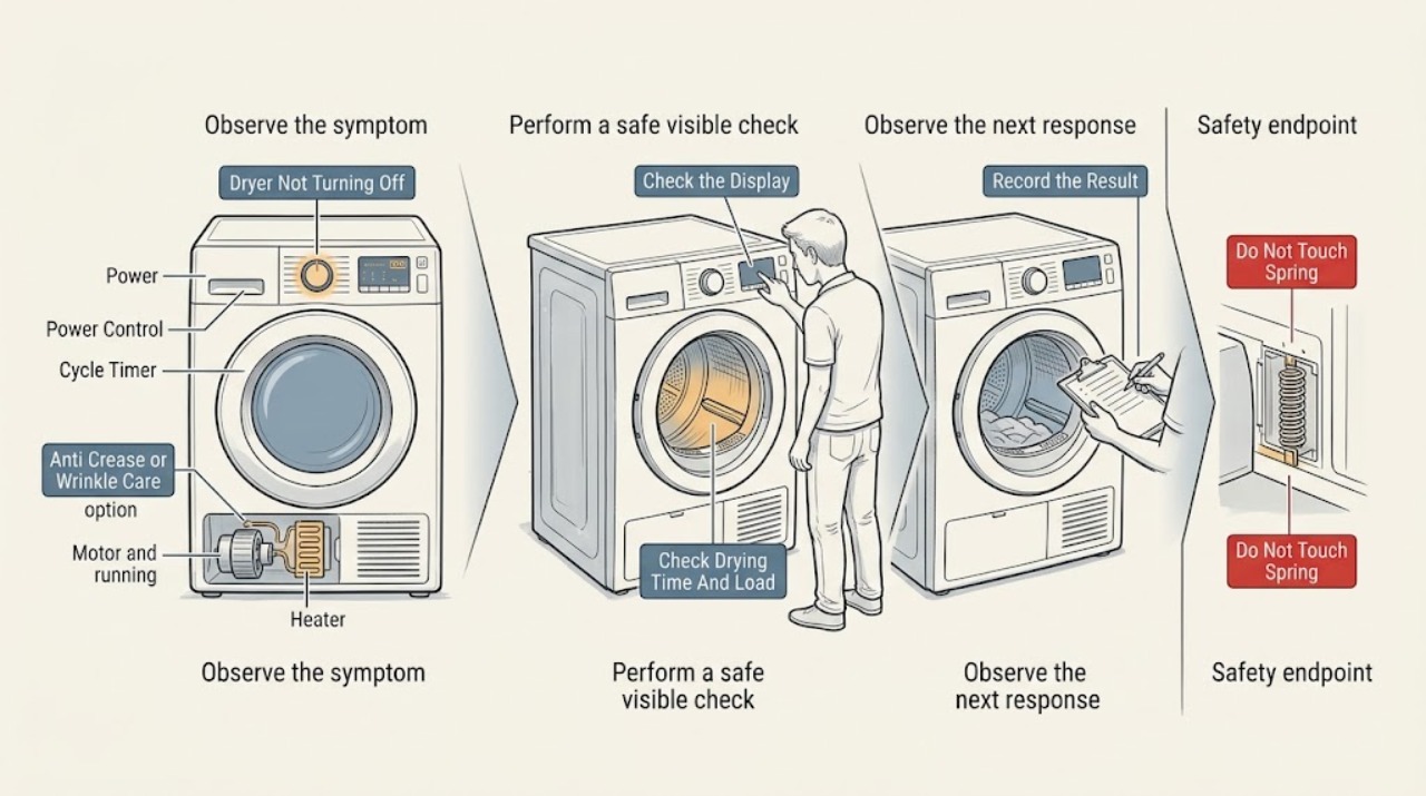 Dryer Not Turning Off