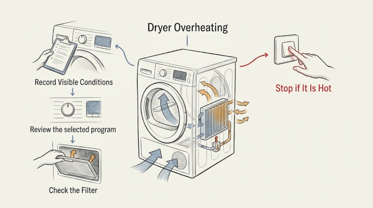 Dryer Overheating